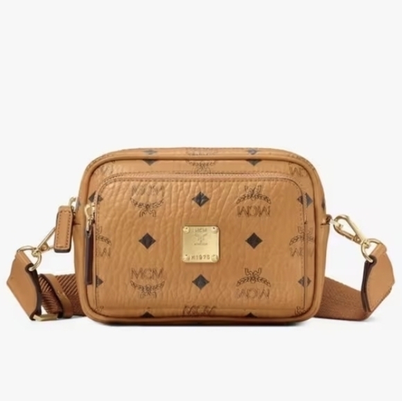 Handbags - Auth MCM Vicetos X-Mini Aren Crossbody/Belt Bag Unisex